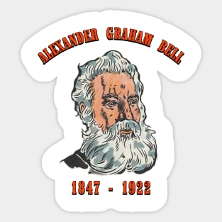 Alexander Graham Bell Sticker